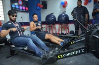 Nikhil Launches F45 Fitness Centre at Begumpet